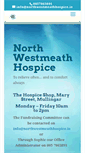 Mobile Screenshot of northwestmeathhospice.ie